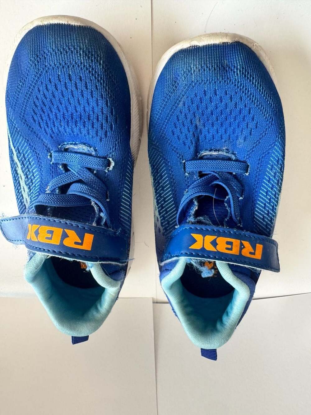 RBX Boys Blue Athletic Running Shoes Size 10